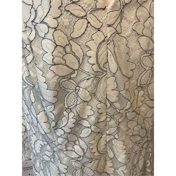 Julia Jordan Womens 36438W Plus Size One Piece V-Neck Cap Sleeve - Size 18 - Picture 6 of 9